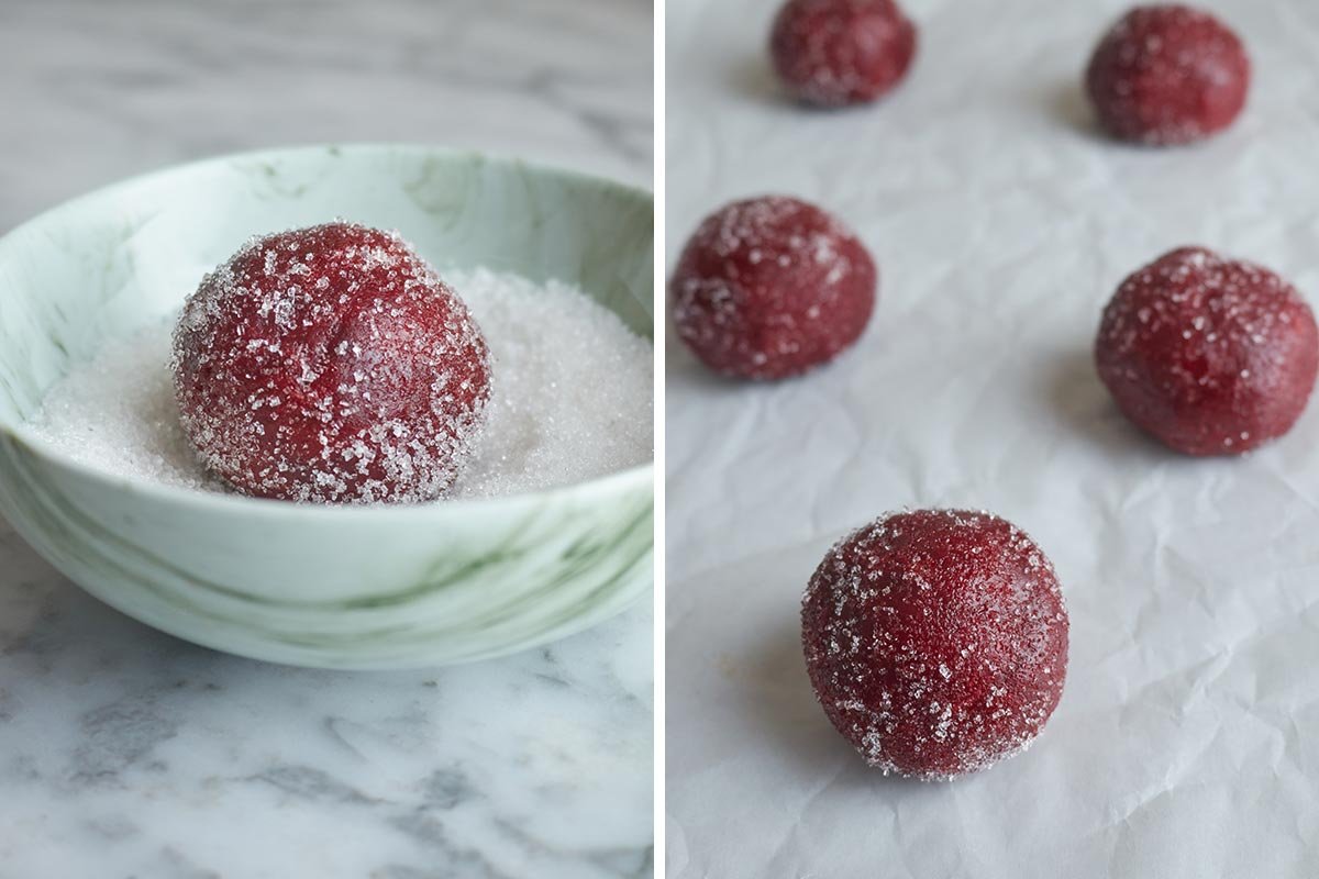 how to make red velvet sugar cookies