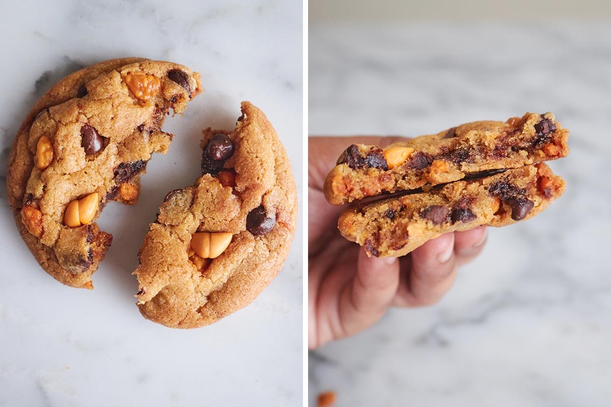 butterscotch chocolate chip cookies