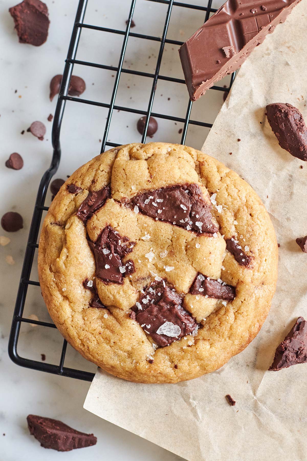 Bakery Style Chocolate Chip Cookies