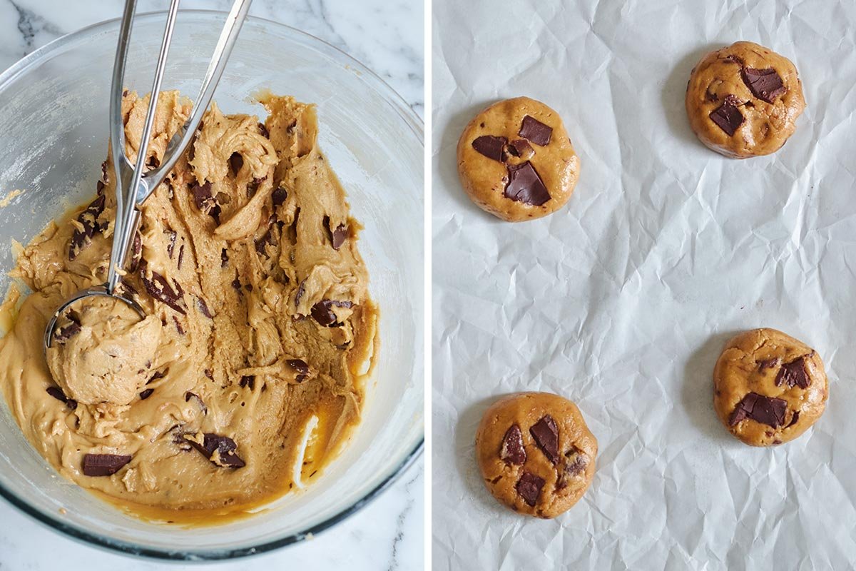 how to make bakery style chocolate chip cookies