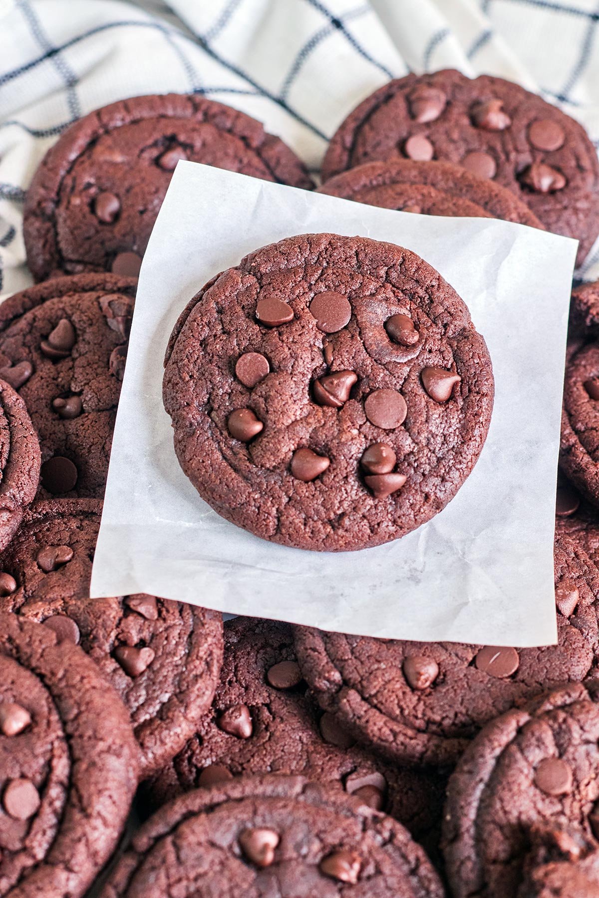 Double Chocolate Chip Cookies