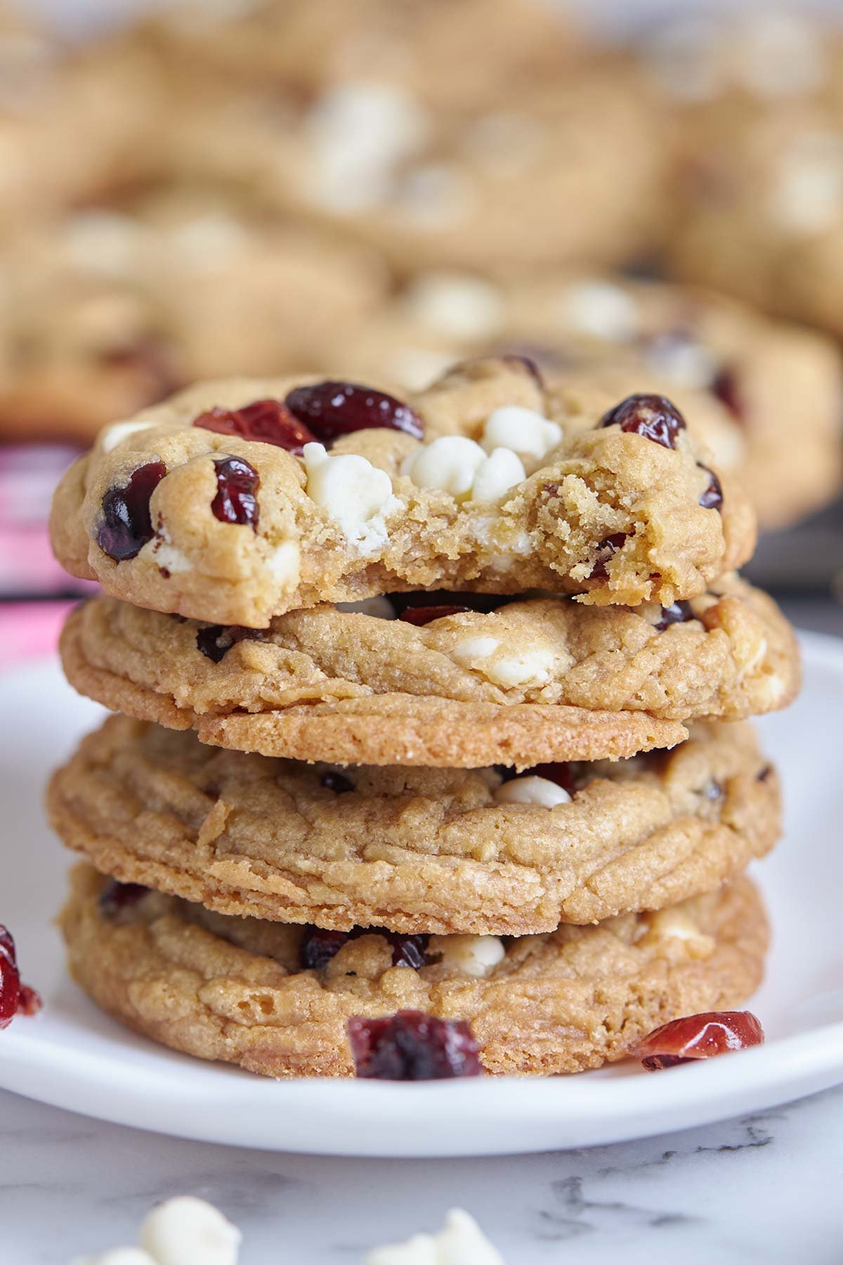White Chocolate Cranberry Cookies