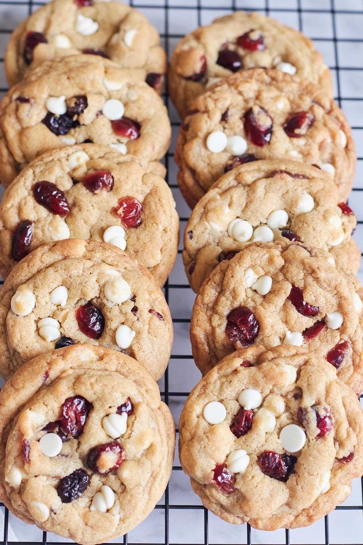 White Chocolate Cranberry Cookies