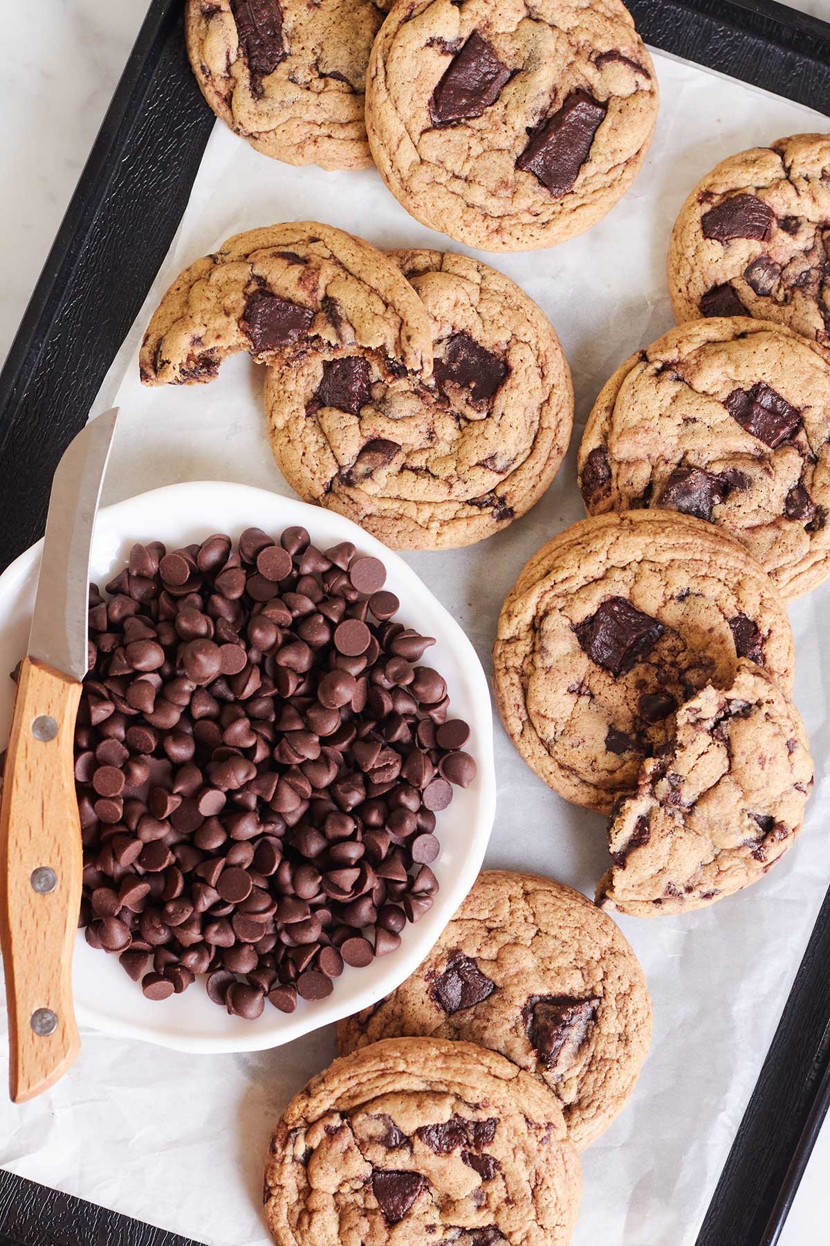 Small Batch Chocolate Chip Cookies