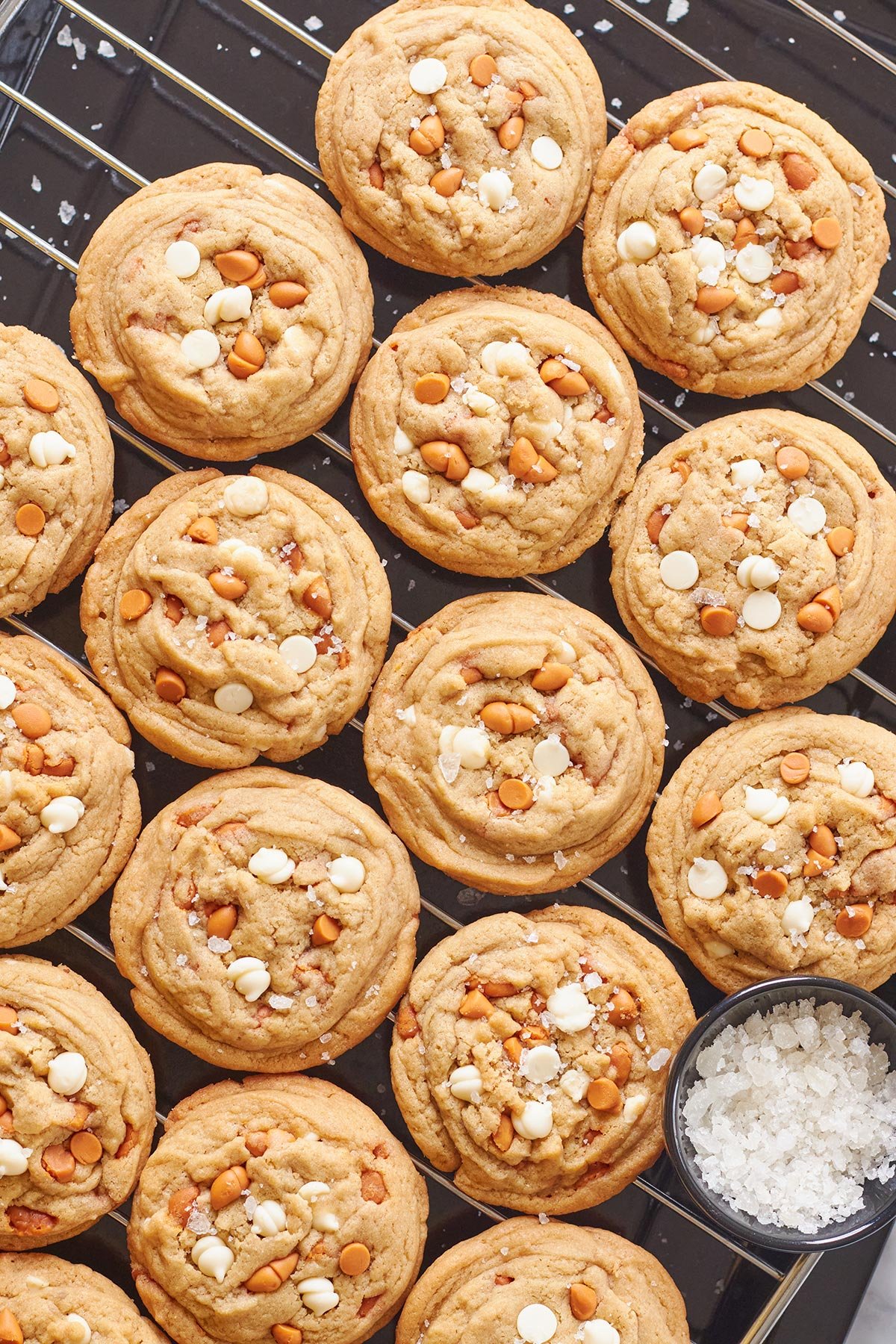 Butterscotch White Chocolate Chips Cookies