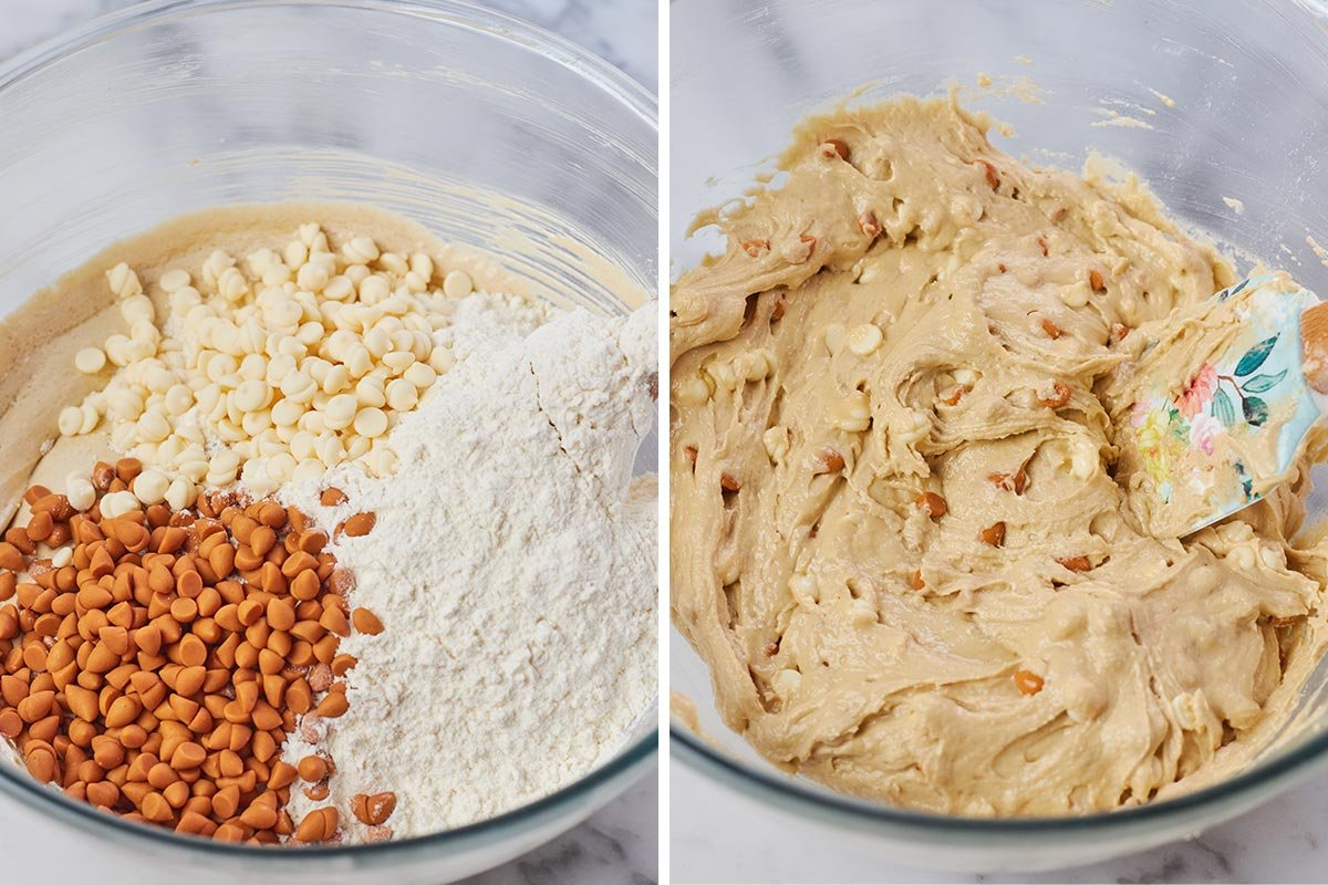 How to make Butterscotch White Chocolate Chips Cookies