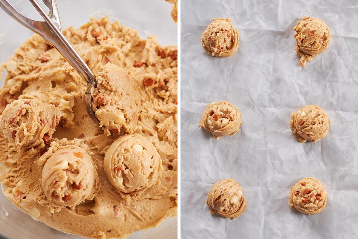 How to make Butterscotch White Chocolate Chips Cookies