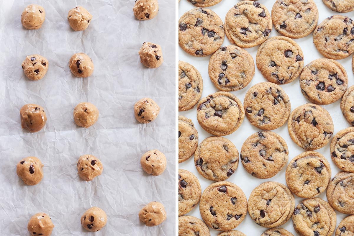 how to make Small Chocolate Chip Cookies