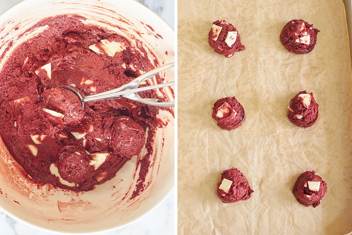 how to make red velvet cookies